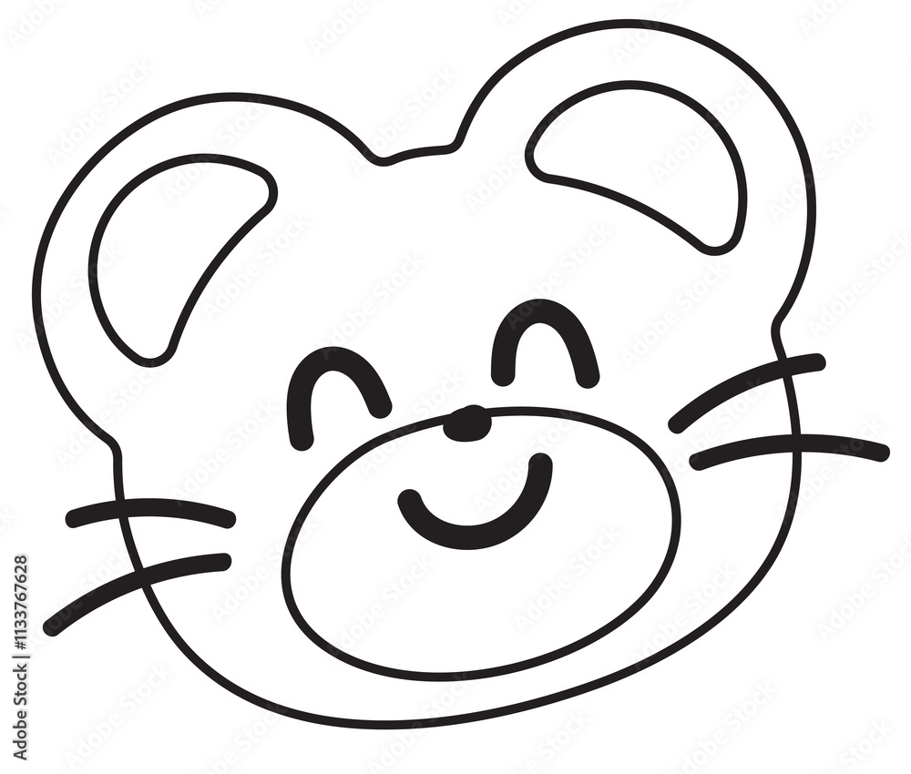 Teddy bear face outline for kid colouring book, art, painting, animal, tattoo, zoo, souvenir shop, cartoon character, comic, mascot, happy emoji, cute patch, fabric print, plush toy, kid doll, brooch Teddy bear face outline for kid colouring book, art, painting, animal, tattoo, zoo, souvenir shop, cartoon character, comic, mascot, happy emoji, cute patch, fabric print, plush toy, kid doll, brooch
