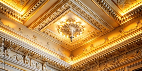Stunning Ceiling Moulding Edge Detail: Architectural Photography, Interior Design, Home Decor, Crown  