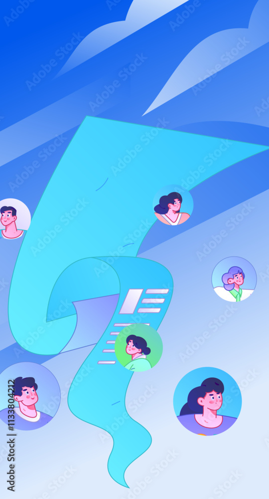 Personnel doing job interview flat vector concept operation hand drawn illustration
Personnel doing job interview flat vector concept operation hand drawn illustration
