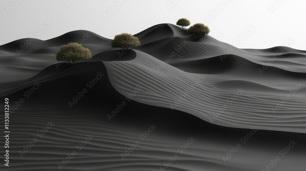 Stylish abstract wave graphic background in black and white. Layered design with global color adjustments for modern, sleek visual presentations. Stylish abstract wave graphic background in black and white. Layered design with global color adjustments for modern, sleek visual presentations.