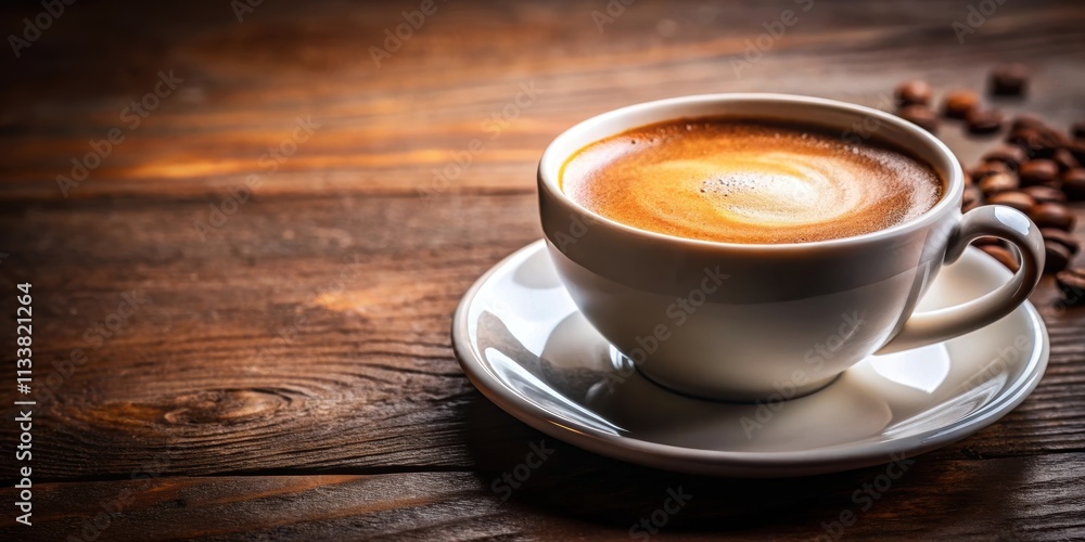 A close-up shot of a freshly brewed cup of coffee , coffee, espresso, cappuccino, latte, beverage, hot drink A close-up shot of a freshly brewed cup of coffee , coffee, espresso, cappuccino, latte, beverage, hot drink