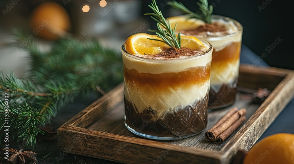 Iced Coffee with Citrus and Cozy Touches Iced Coffee with Citrus and Cozy Touches