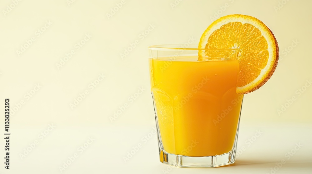 Refreshing Homemade Orange Lemonade in a Glass Refreshing Homemade Orange Lemonade in a Glass