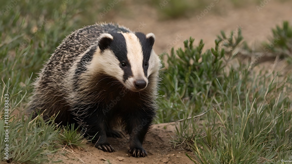 Majestic Badger in Custer State Park South Dakota Majestic Badger in Custer State Park South Dakota