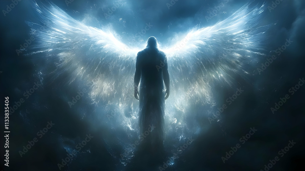 Angelic Being: Luminous Wings, Glowing Aura, Mystical Figure, Celestial Light, Divine Radiance, Spiritual Energy, Heavenly Being, Ethereal Presence, Seraph, Holy Figure Angelic Being: Luminous Wings, Glowing Aura, Mystical Figure, Celestial Light, Divine Radiance, Spiritual Energy, Heavenly Being, Ethereal Presence, Seraph, Holy Figure