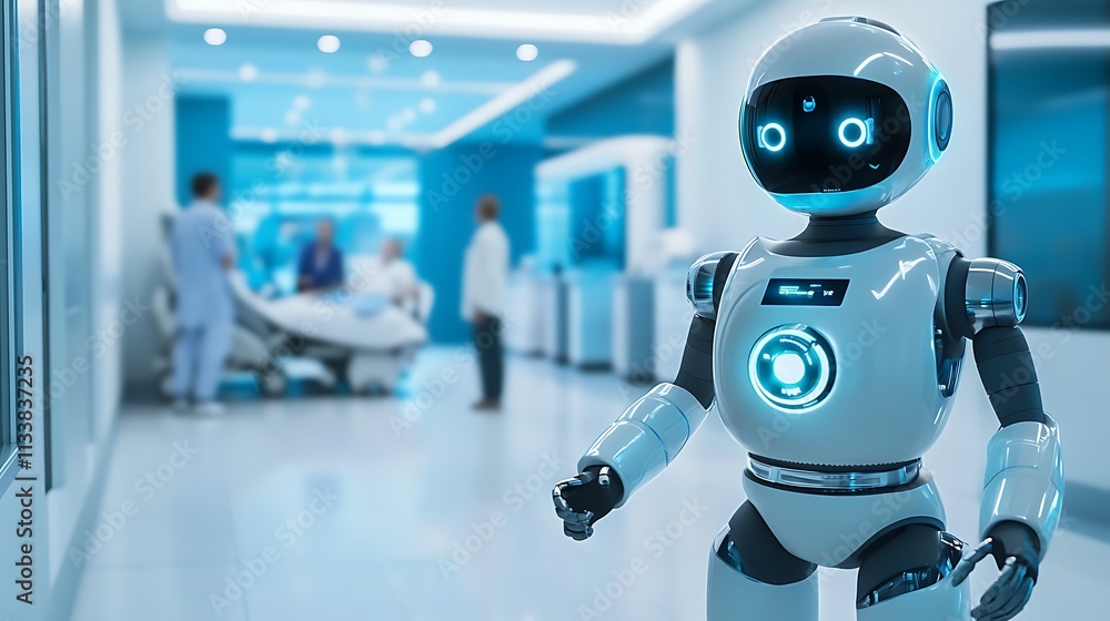 Medical Robot in a Modern Hospital Setting Medical Robot in a Modern Hospital Setting
