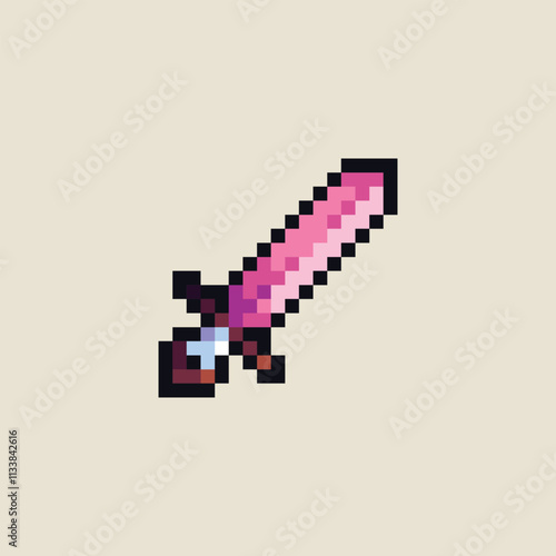 this is sword icon in pixel art, this item good for presentations,stickers, icons, t shirt design,game asset,logo and your project.