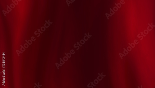 Red cloth background abstract with soft waves