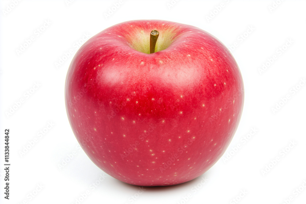 Red apple (Gala Apple) isolated on white background Red apple (Gala Apple) isolated on white background