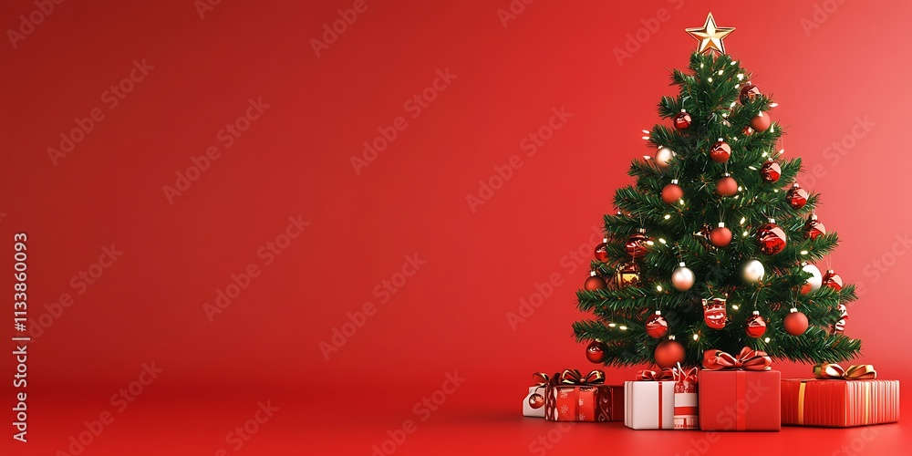 Christmas background with decorations Christmas background with decorations