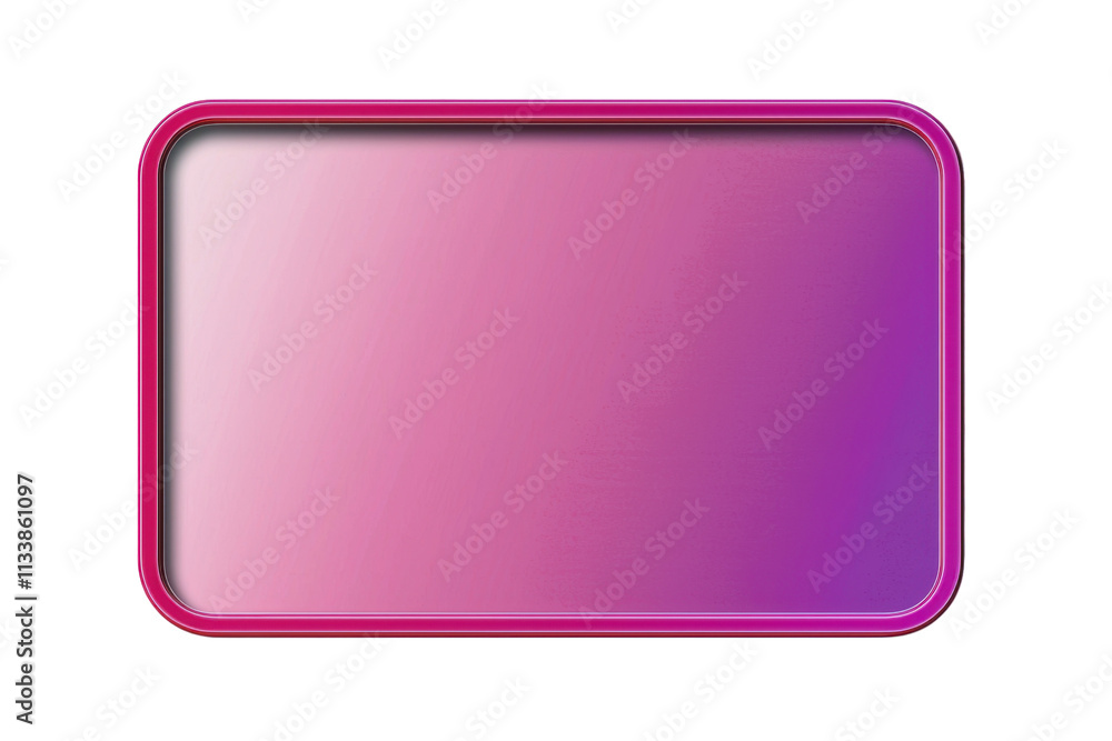 Pink and Purple Gradient Rectangle Isolated on PNG Transparent Background Pink and Purple Gradient Rectangle Isolated on PNG Transparent Background