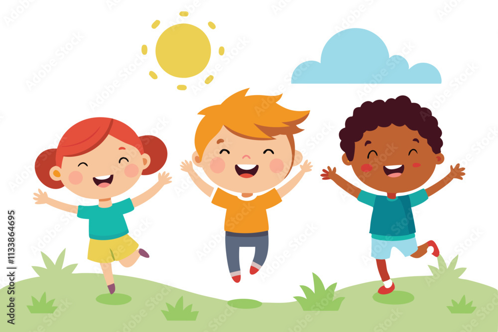 children in the park children in the park
