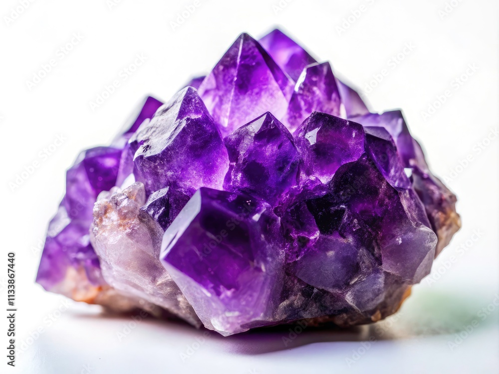 Showcase your amethyst products with crisp, high-resolution photography. White background, vibrant purple. Showcase your amethyst products with crisp, high-resolution photography. White background, vibrant purple.