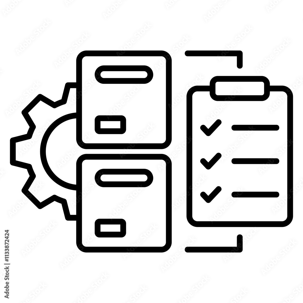 inventory management icon inventory management icon