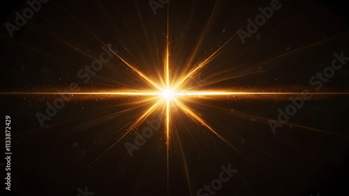 Gold Glow Star Light glowing effect