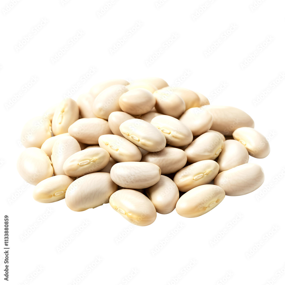 Macro Photography of White Kidney Beans Clustered on Transparent Background
Macro Photography of White Kidney Beans Clustered on Transparent Background