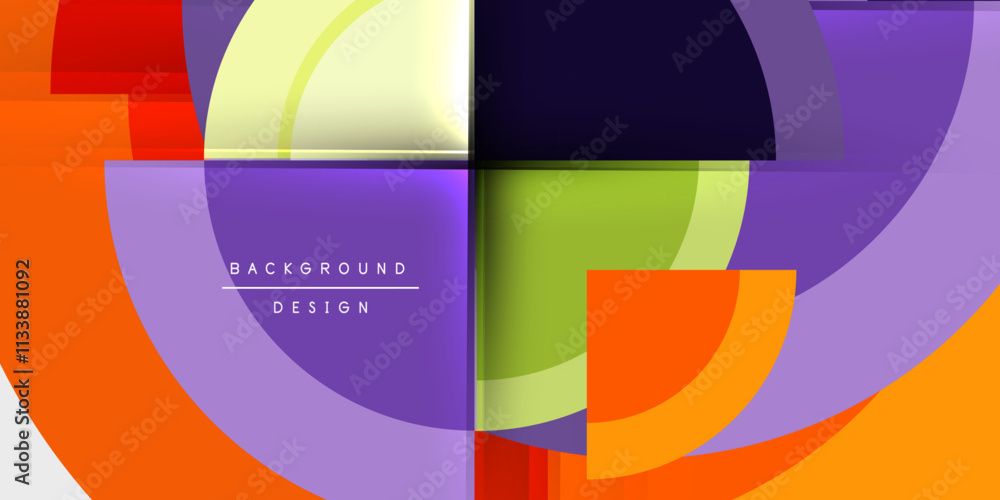 Techno circles and semi circles. Vector Illustration For Wallpaper, Banner, Background, Card, Book Illustration, landing page Techno circles and semi circles. Vector Illustration For Wallpaper, Banner, Background, Card, Book Illustration, landing page