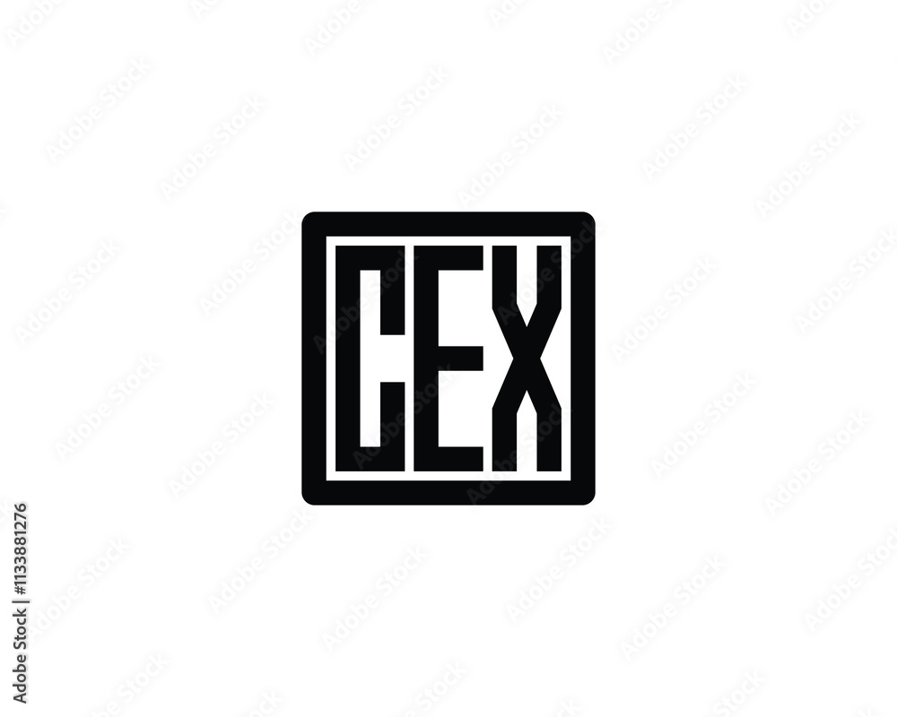 CEX logo design vector template. CEX CEX logo design vector template. CEX