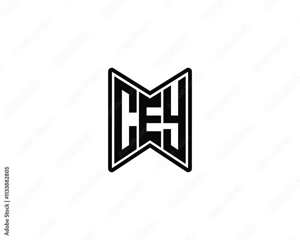 CEY logo design vector template. CEY CEY logo design vector template. CEY