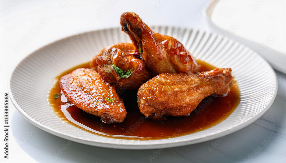 Air Fryer drummet chicken wing with Fish Sauce Air Fryer drummet chicken wing with Fish Sauce