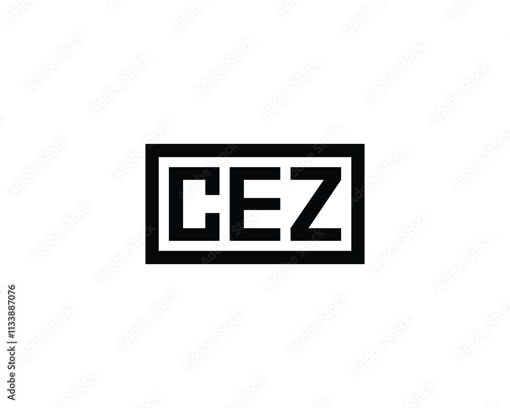 CEZ Logo design vector template. CEZ CEZ Logo design vector template. CEZ