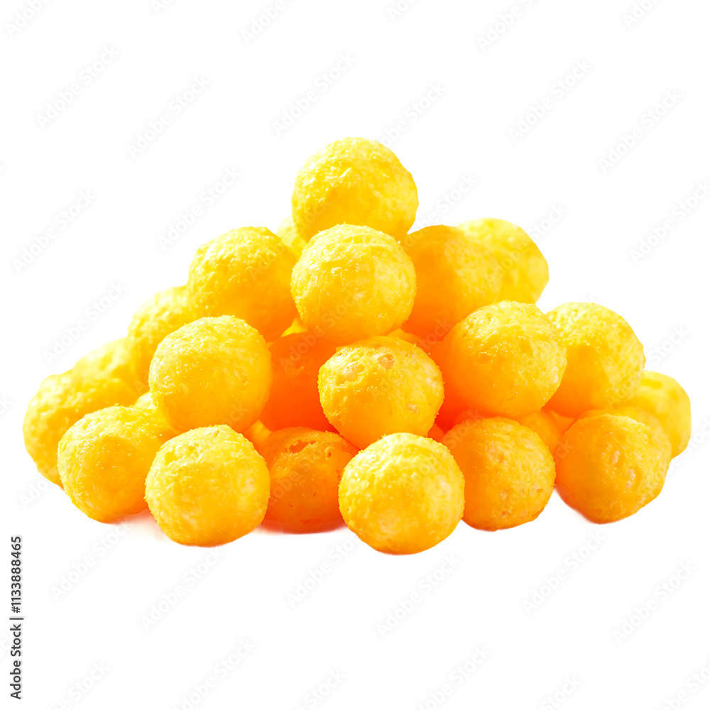 Pile of Cheese Puffs on Transparent Background
Pile of Cheese Puffs on Transparent Background