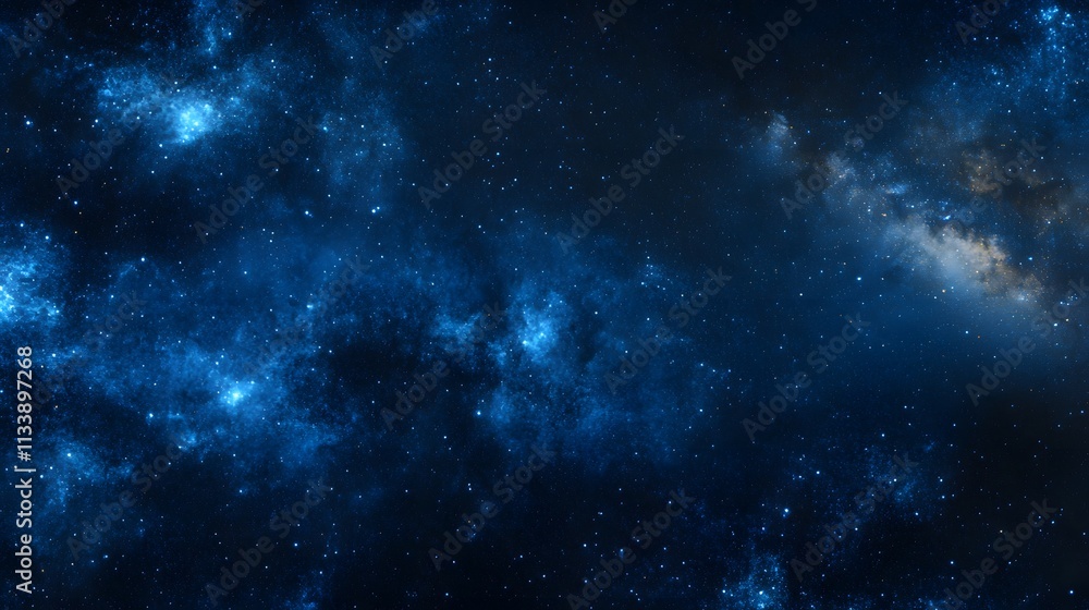 Fototapeta premium Celestial Nebulae Starfield Cosmic Dust Background