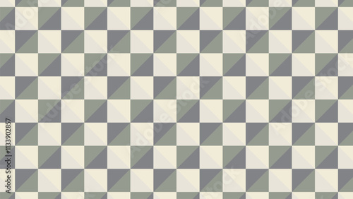 Multi color triangle background