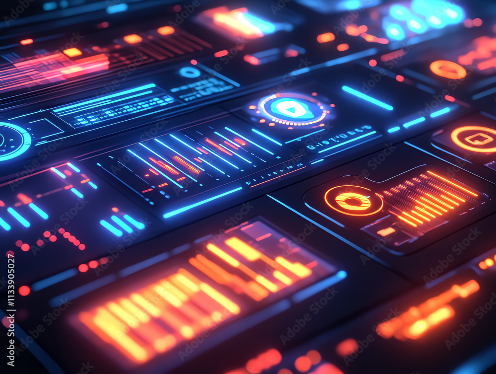 Obraz premium 3D vector illustration of a behavior tracker