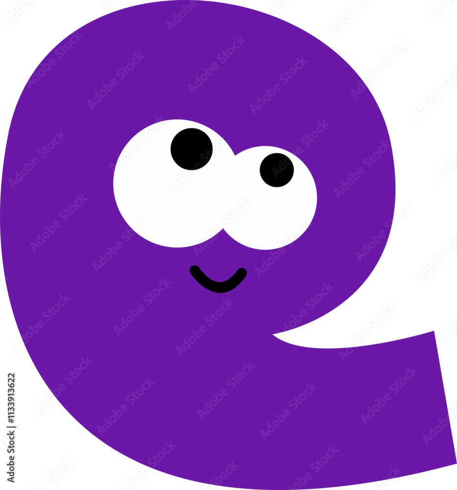 Cute Alphabet Character Element Cute Alphabet Character Element
