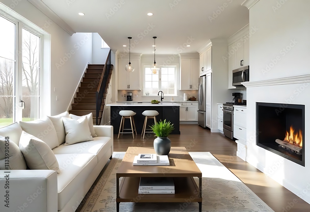 Fototapeta premium modern living room