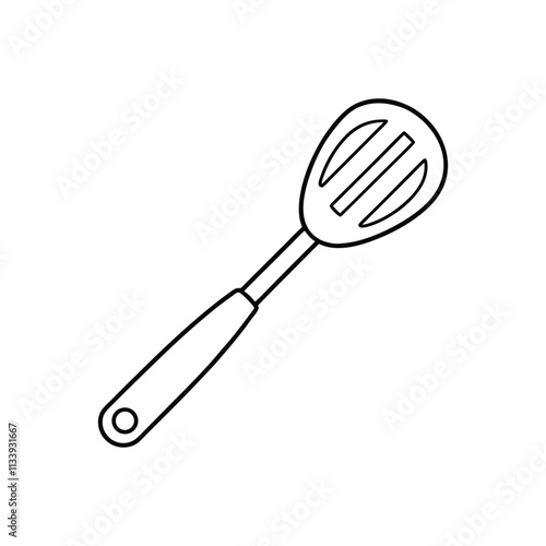 Modern Chef Restaurant Logo Illustration vector