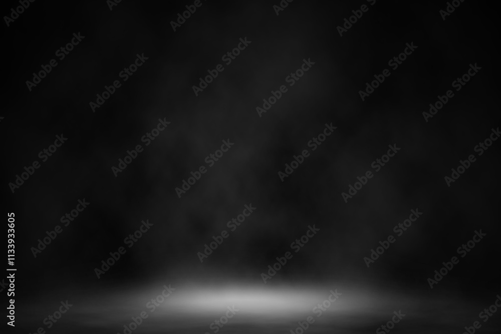 Spotlight white smoke on floor background. Spotlight white smoke on floor background.