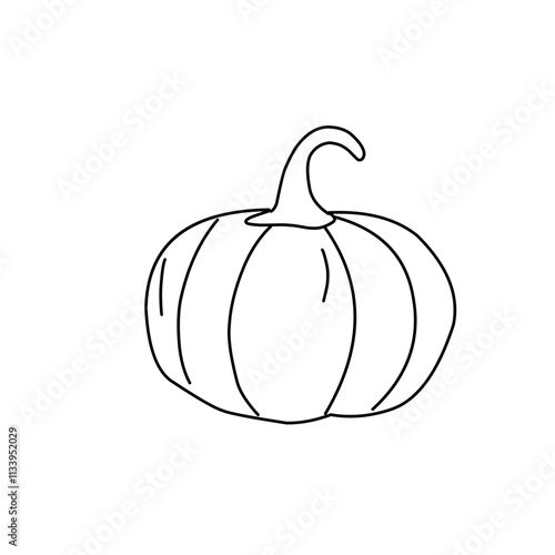 Pumpkin line icon