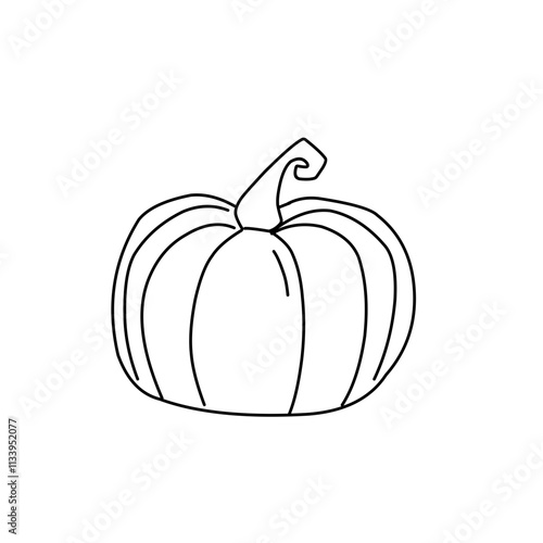 Pumpkin line icon