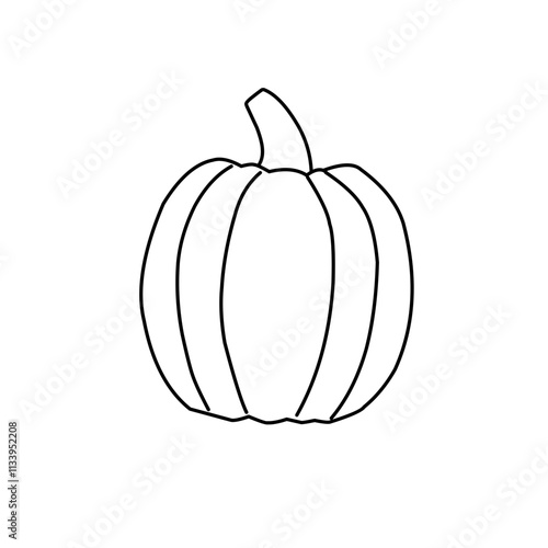 Pumpkin line icon