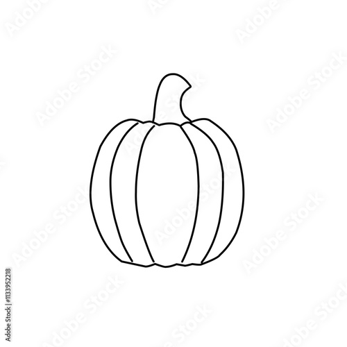 Pumpkin line icon