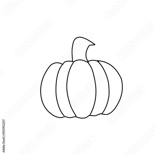 Pumpkin line icon