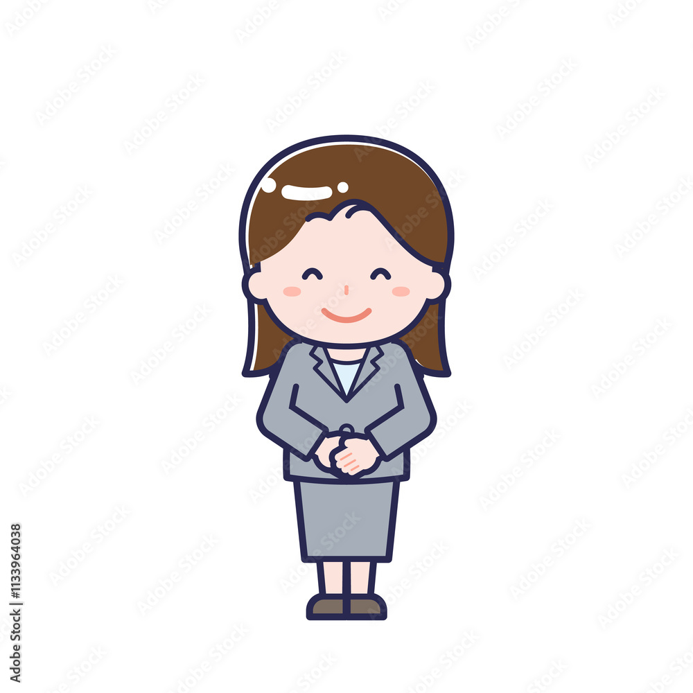 スーツ／女性 01