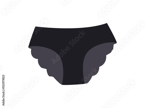 Elegant Panty Illustration Modern Vector Art for Apparel and Digital Designs