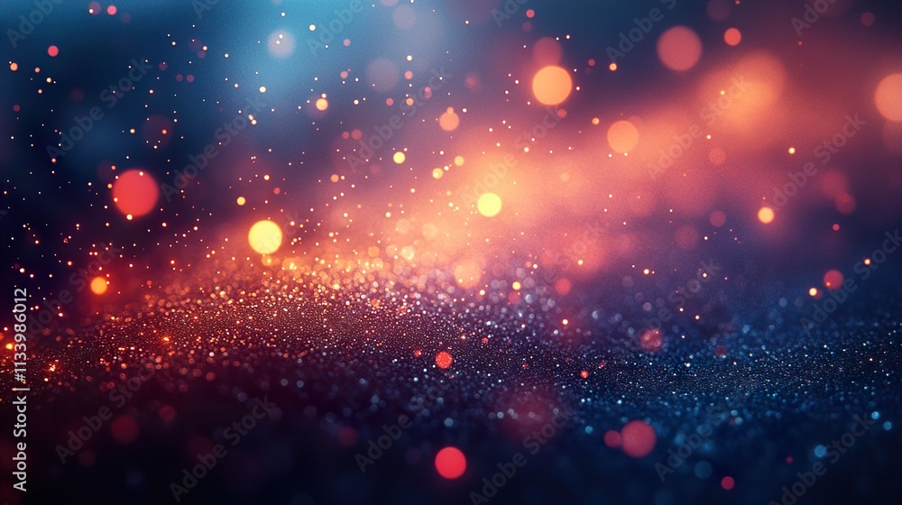 Fototapeta premium Shimmering Dreams: A Glimmering Abstract Background