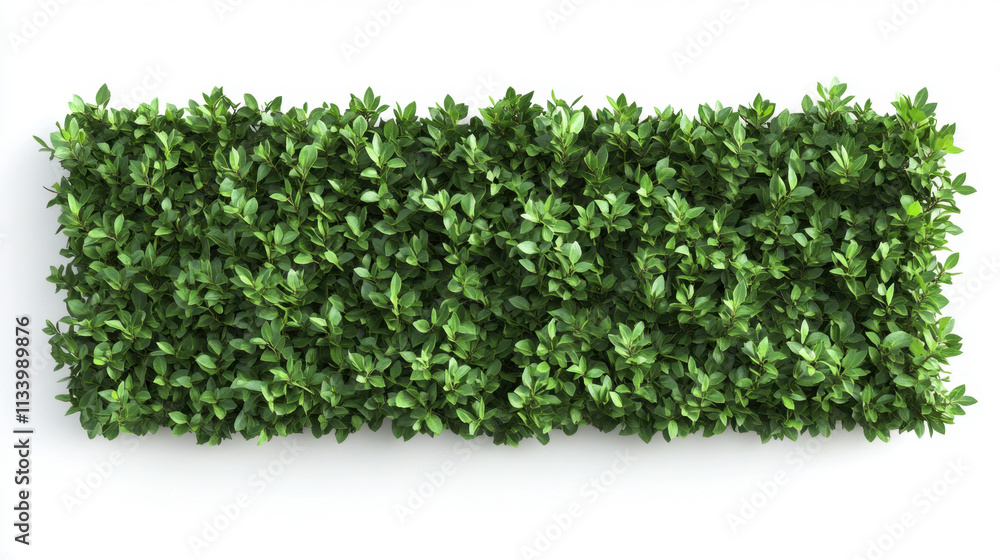 Bush or shrub wall isolated isolated on white background for graphic design. Bush or shrub wall isolated isolated on white background for graphic design.