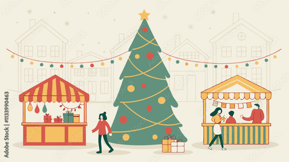 christmas tree and gifts christmas tree and gifts