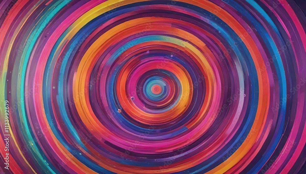Vast abstract background with concentric circles of bright colors, colors, colorful Vast abstract background with concentric circles of bright colors, colors, colorful