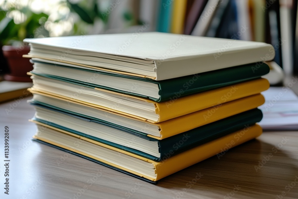 Organized Speech Therapy Workbooks on a Clean Desk Organized Speech Therapy Workbooks on a Clean Desk