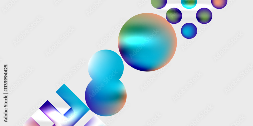 Circles and triangles modern art. Vector Illustration For Wallpaper, Banner, Background, Card, Book Illustration, landing page Circles and triangles modern art. Vector Illustration For Wallpaper, Banner, Background, Card, Book Illustration, landing page