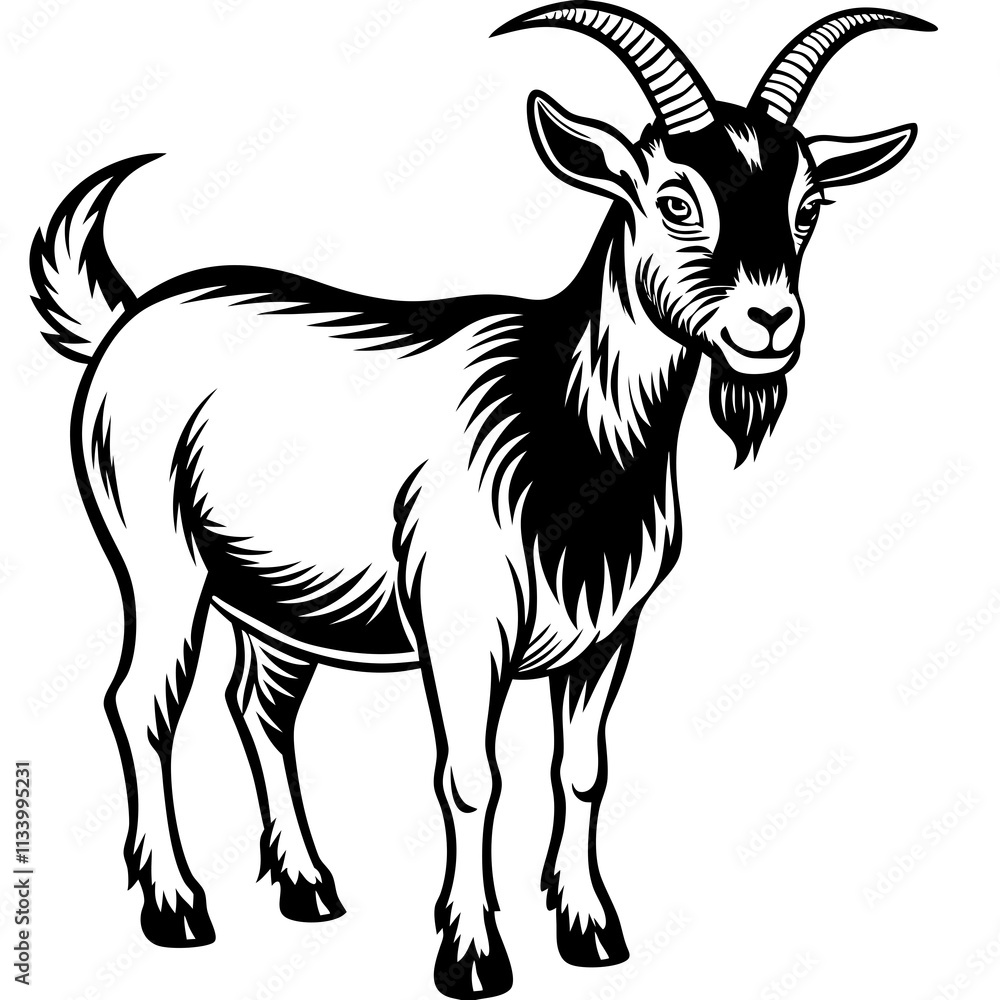Goat vector illustration ,Goat Head svg, Goat Face svg, Farm Animal svg - Vector, Clipart, Cricut, CNC, Laser, Vinyl Cutter, Goat vector illustration ,Goat Head svg, Goat Face svg, Farm Animal svg - Vector, Clipart, Cricut, CNC, Laser, Vinyl Cutter,