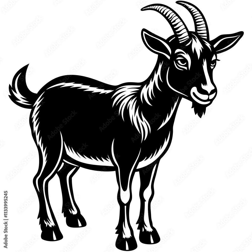 Goat vector illustration ,Goat Head svg, Goat Face svg, Farm Animal svg - Vector, Clipart, Cricut, CNC, Laser, Vinyl Cutter, Goat vector illustration ,Goat Head svg, Goat Face svg, Farm Animal svg - Vector, Clipart, Cricut, CNC, Laser, Vinyl Cutter,