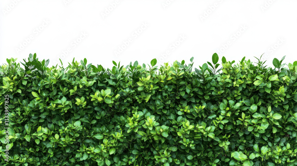 Bush or shrub wall isolated isolated on white background for graphic design. Bush or shrub wall isolated isolated on white background for graphic design.