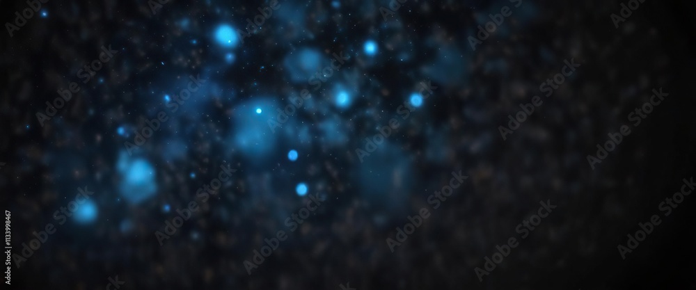 Soft abstract blue bokeh texture on black background, blue, subtle Soft abstract blue bokeh texture on black background, blue, subtle